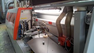 HOLZHER reference customer GOSA with edge banding machine