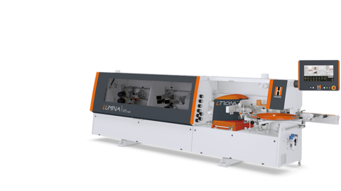 Edge banding machine LUMINA 1375 from HOLZHER - Laser edging and Glu Jet with PUR adhesive Edge banding machine LUMINA 1375 from HOLZHER - Laser edging and Glu Jet with PUR adhesive