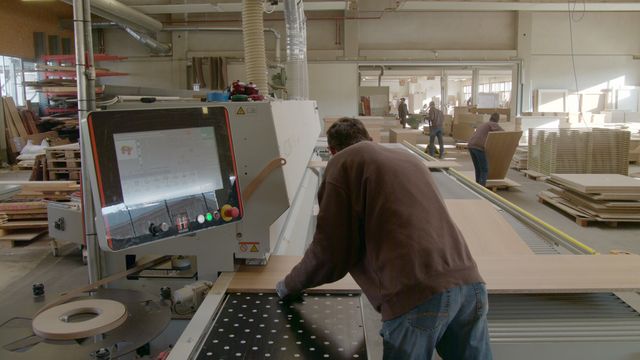 La menuiserie styrienne Zottler fait tous les travaux classiques de menuiserie et de construction et s'appuie sur des machines de HOLZ-HER