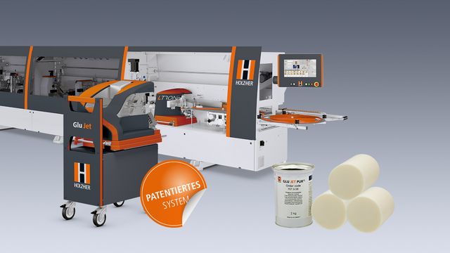 Glu Jet XL - glue application system High melting capacity for even higher feed rates