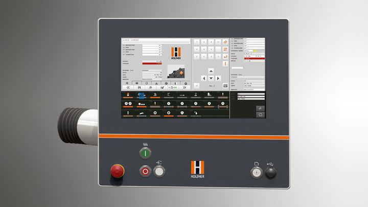 PC Edge Control for simple programming and quick setup using NC servo-axes.