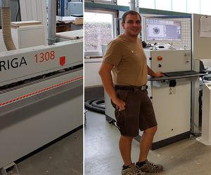 HOLZHER customer reference Wieland from Gernsbach is satisfied with CNC and edge processing