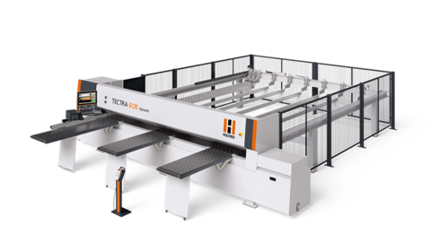 The panel saw/beam saw HOLZ-HER TECTRA 6120 dynamic convinces through precision