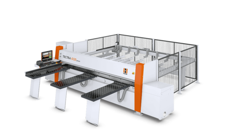 HOLZHER beam saw/panel saw TECTRA 6120 dynamic The panel saw/beam saw HOLZ-HER TECTRA 6120 dynamic convinces through precision
