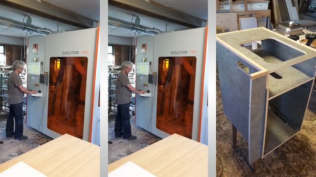 Client de référence Schifer est ravi de son nouveau centre d'usinage EVOLUTION Notre clients référence Schifer avec le centre d'usinage vertical EVOLUTION 7405 de HOLZ-HER